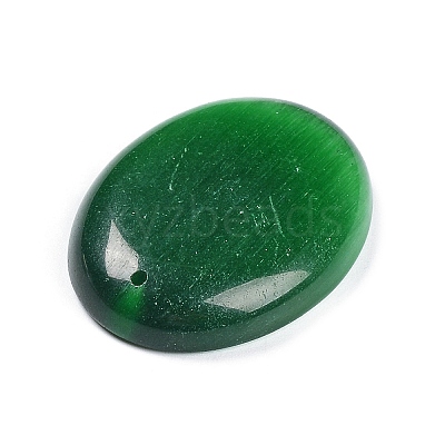 Cat Eye Pendants G-C034-09-1