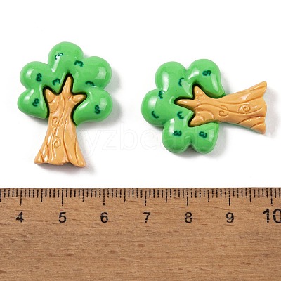 Spring Theme Opaque Resin Decoden Cabochons CRES-O007-03E-1