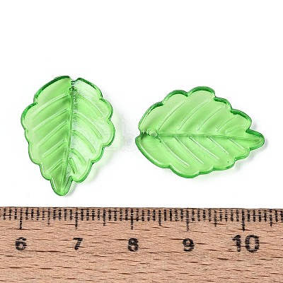 Transparent Acrylic Pendants OACR-CJC0006-25B-1