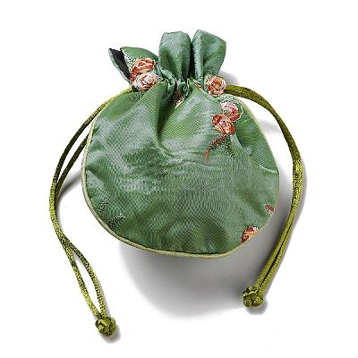 Chinese Brocade Packing Pouches ABAG-I008-01F-1