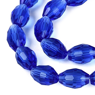 Transparent Glass Beads Strands GLAA-N071-01A-A14-1