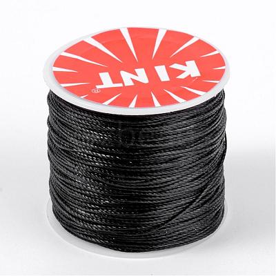 Round Waxed Polyester Cords YC-K002-0.45mm-20-1