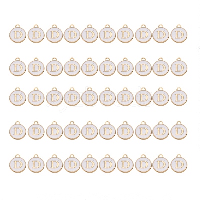 Golden Plated Alloy Charms ENAM-SZ0001-25A-D-1