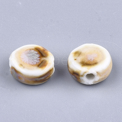 Handmade Porcelain Beads PORC-S498-39M-1