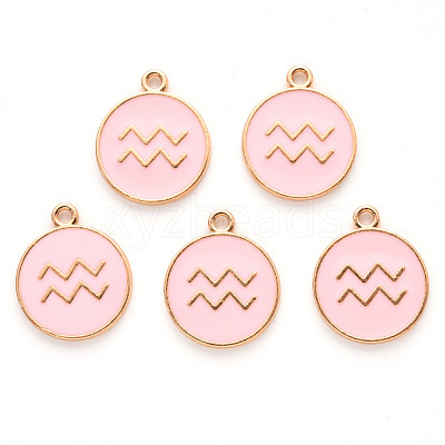 Alloy Enamel Pendants ENAM-S124-01A-09J-1