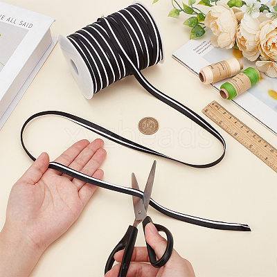 Polyester Satin Piping Ribbon OCOR-WH0091-32C-1