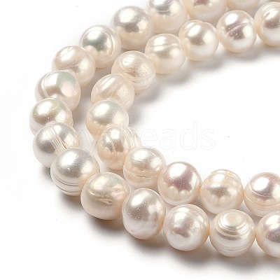 Natural Cultured Freshwater Pearl Beads Strands PEAR-L033-22-1