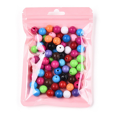Macaron Color Plastic Yin-yang Resealable Bags OPP-N001-01C-01-1