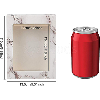 Marble Texture Pattern Paper Gift Boxes CON-BC0006-24B-1