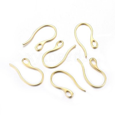 304 Stainless Steel Earring Hooks STAS-O110-19G-1