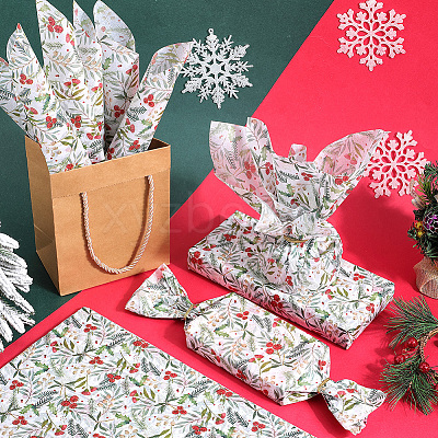 Paper Gift Wrapping Paper AJEW-WH20009-48E-1