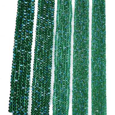 Electroplate Glass Beads Strands LS-EGLA-A044-T3mm-L18-1