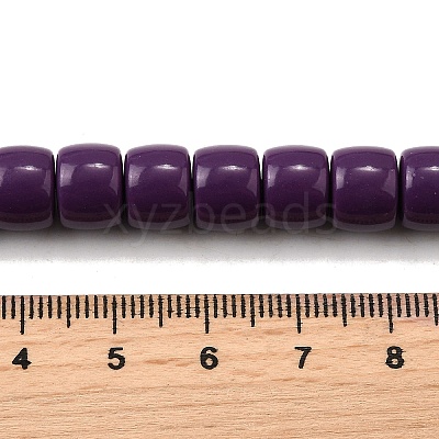 Natural Lepidolite/Purple Mica Stone Beads Strands G-F791-B01-1