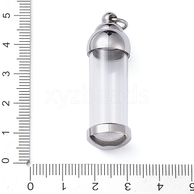 304 Stainless Steel Big Pendants STAS-D097-01D-P-1