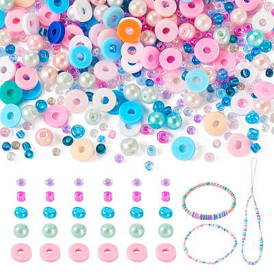 DIY Beads Jewelry Making Finding Kits DIY-TAC0009-10C-1
