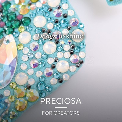 Preciosa® Crystal Hotfix Flatback Stones Y-PRC-HSS10-70040-200-1