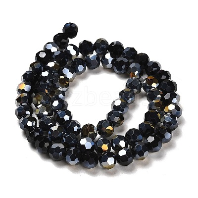Opaque Glass Beads Stands EGLA-A035-P8mm-B18-1