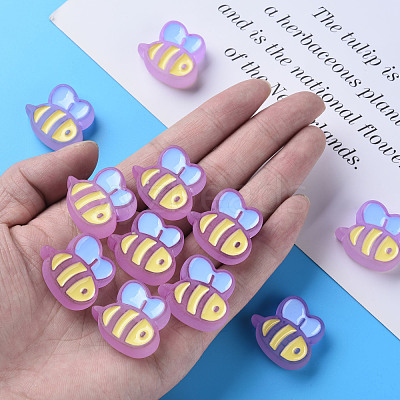 Transparent Acrylic Beads MACR-S374-06B-03-1