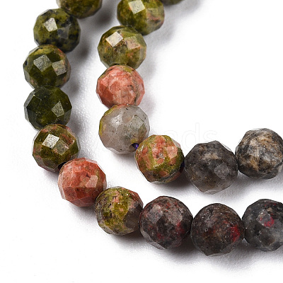 Natural & Synthetic Mixed Gemstone Beads Strands G-D080-A01-01-30-1