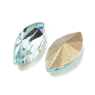 Glass Rhinestone Cabochons RGLA-L029-12A-263-1