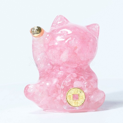 Resin Craft Display Decorations DJEW-PW0021-29G-32-1