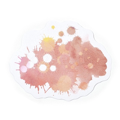 10Pcs 10 Style Paper Scrapbook Stickers DIY-I113-05D-1