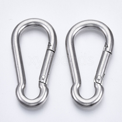Tarnish Resistant 304 Stainless Steel Rock Climbing Carabiners X-STAS-N087-24B-01-1