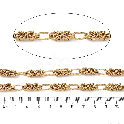 304 Stainless Steel Knot Link Chains CHS-G050-10G-1