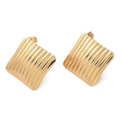 304 Stainless Steel Stud Earrings EJEW-L296-013G-01-1