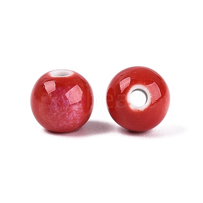 Vintage Handmade Porcelain Beads PORC-Q006-13A-29-1