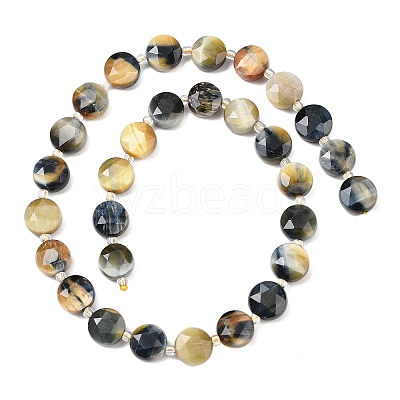 Natural Tiger Eye Beads Strands G-F812-C09-01A-1