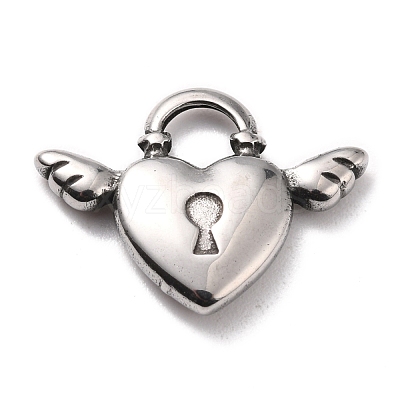 304 Stainless Steel Pendants Cabochons for Enamel STAS-B024-75P-1