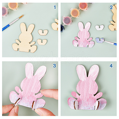 Wooden Stand DIY-FH0002-06-1