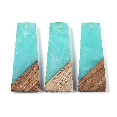 Resin & Wood Pendants WOOD-F015-04E-1
