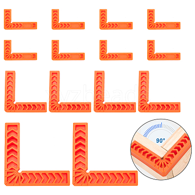 14Pcs 3 Styles Plastic Precision Machinist Square TOOL-BC0002-19-1