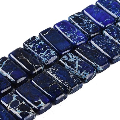 Natural Imperial Jasper Beads Strands G-L604-F01-01K-1
