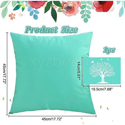 Self-Adhesive Silk Screen Printing Stencil DIY-WH0173-001-G-1