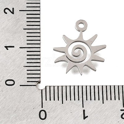 304 Stainless Steel Charms SA-CBA4CE0-03P-1
