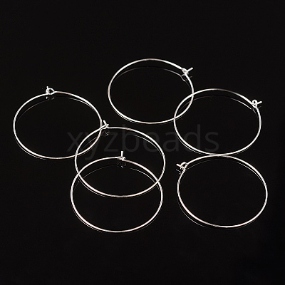 Brass Wine Glass Charm Rings LS-EC067-4S-1
