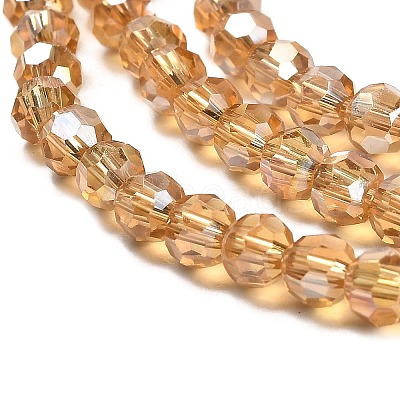 Transparent Glass Beads EGLA-A035-T4mm-B17-1