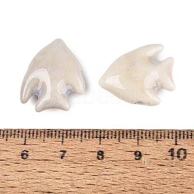Handmade Porcelain Beads PORC-Q008-14E-1