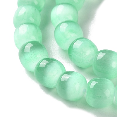 Natural Selenite Beads Strands G-B103-A01-05-1