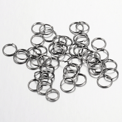 Iron Open Jump Rings IFIN-A018-6mm-B-NF-1