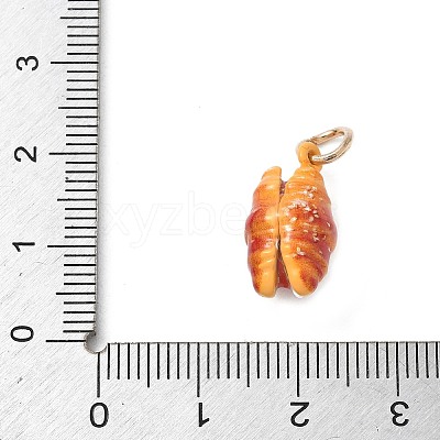 Alloy with Enamel Pendants AL-CBAE186-01G-02-1