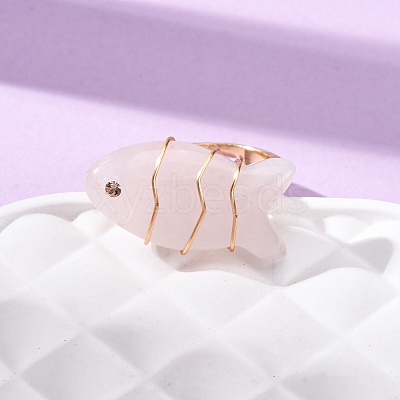 Gemstone Rings RJEW-P161-01G-M-1