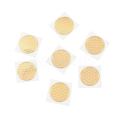 Self Adhesive Brass Stickers DIY-E015-39B-1