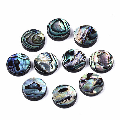 Natural Abalone Shell/Paua Shell Beads SSHEL-T014-14C-1