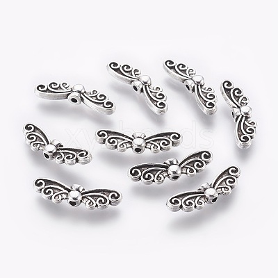 Tibetan Style Alloy Beads LS-TIBEB-1331-AS-LF-1
