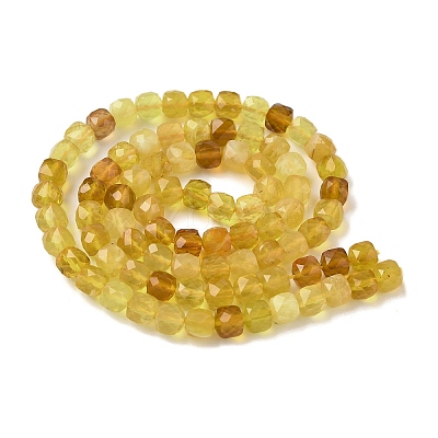 Natural Yellow Opal Beads Strands LS-G-R013-C01-1