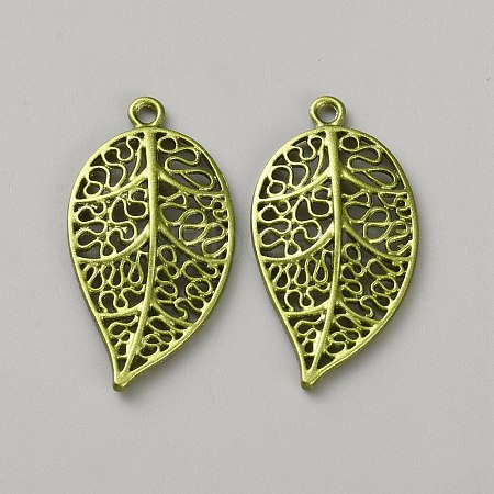 Spray Painted Alloy Pendants FIND-WH0365-088B-1